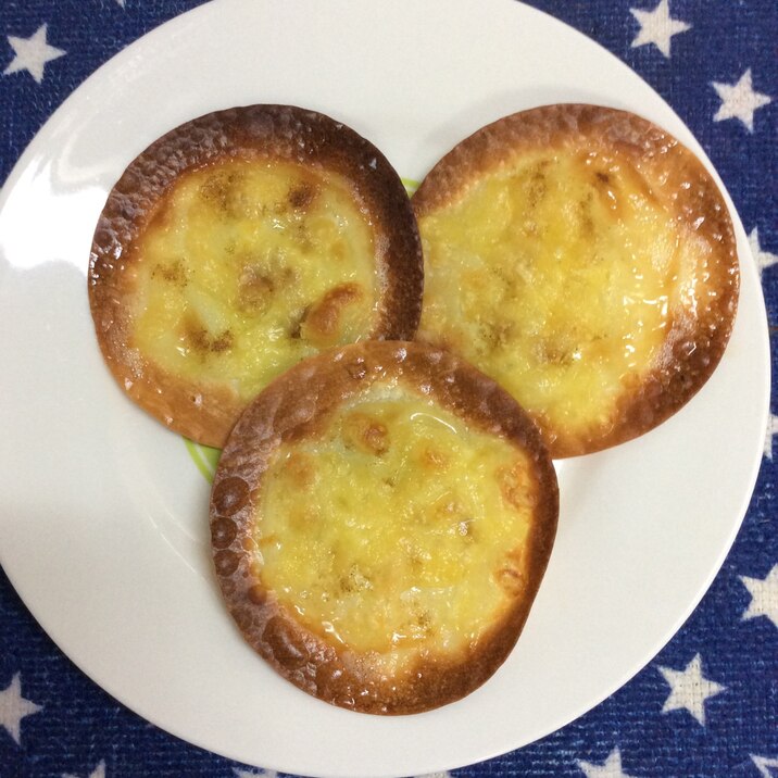 餃子の皮で♪カレーマヨピザ